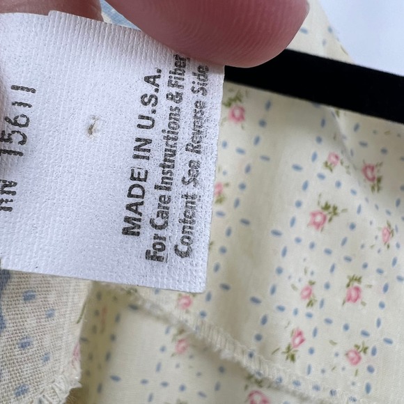 Vintage Western Fashions Prairie Calico Floral Square Dance Dress Layered 12 - Picture 6 of 13